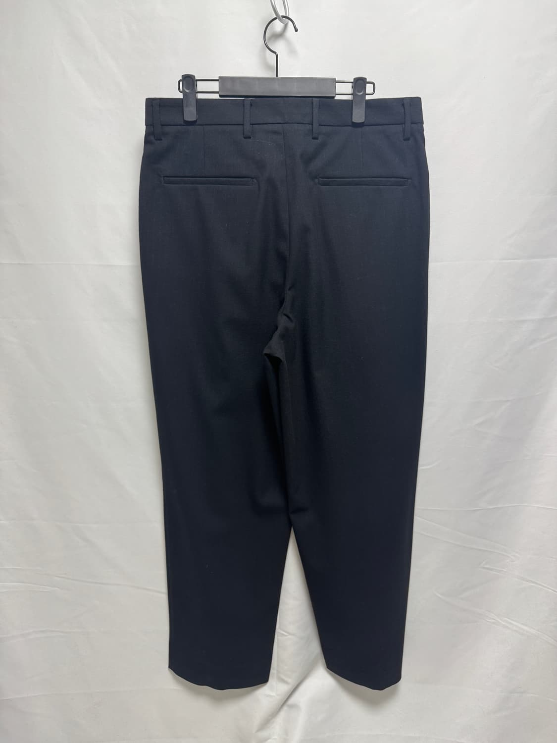 [32] 마시모두띠 와이드 레그 핀턱 팬츠 BLACK 상품이미지2