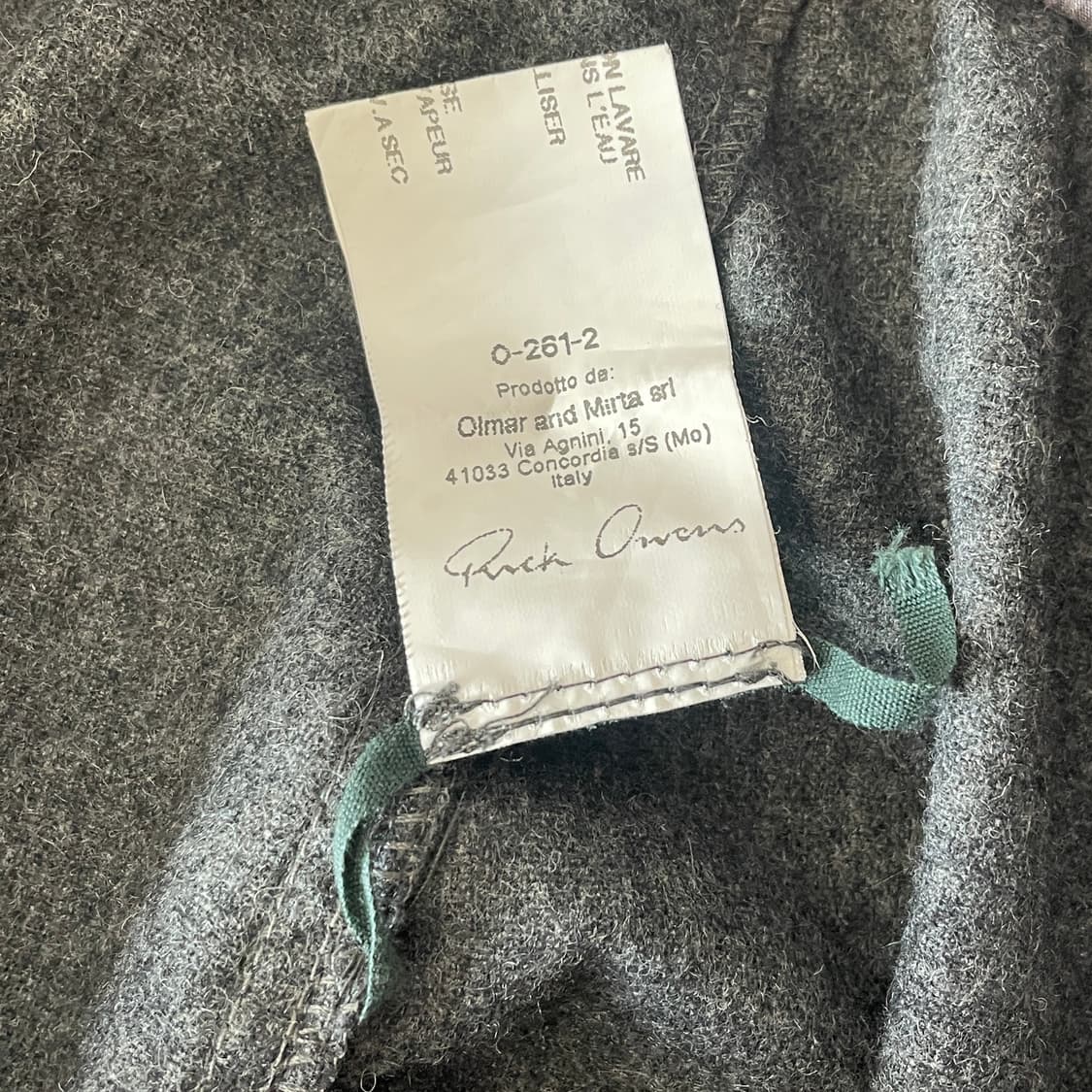 Rick Owens PLINTH Drawstring Pants 상품이미지6