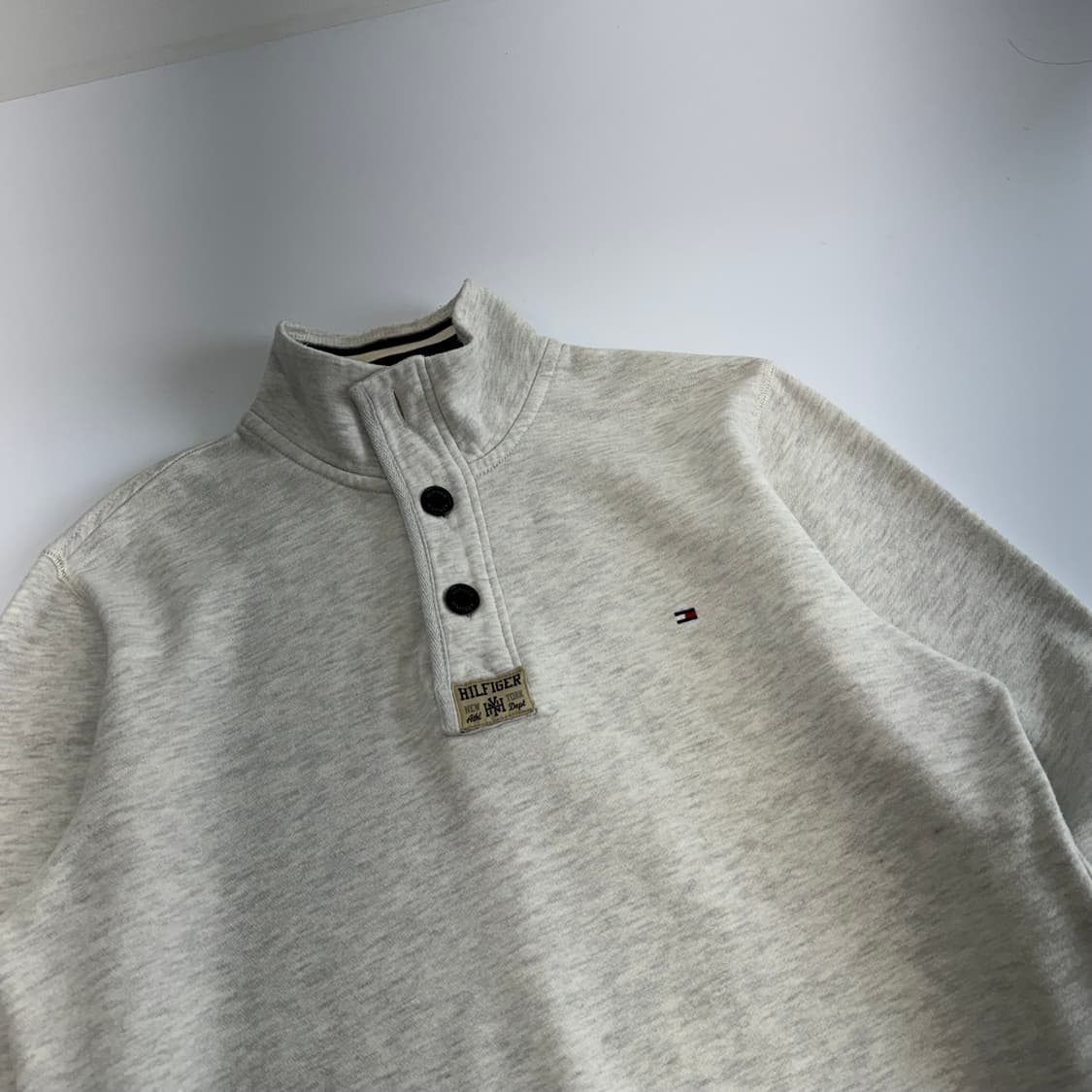 Tommy Hilfiger 타미힐피거 하이넥 버튼업 롱슬리브  상품이미지4