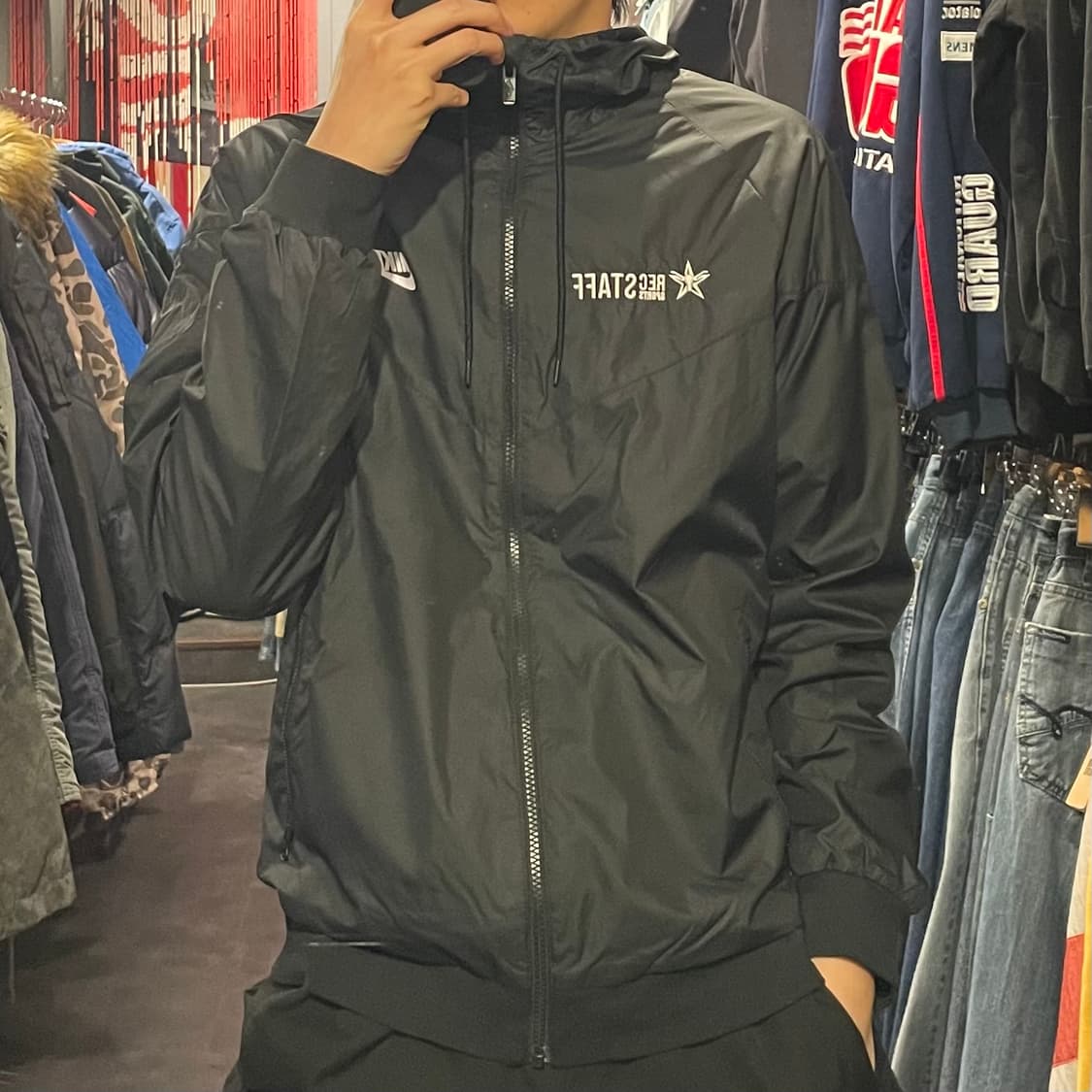 [IM] NIKE 나이키 블랙 바람막이 상품이미지4