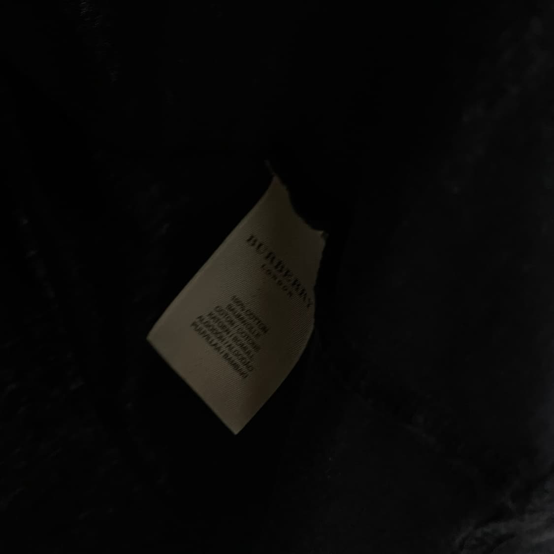 버버리 반팔 티셔츠 네이비 XL  상품이미지6