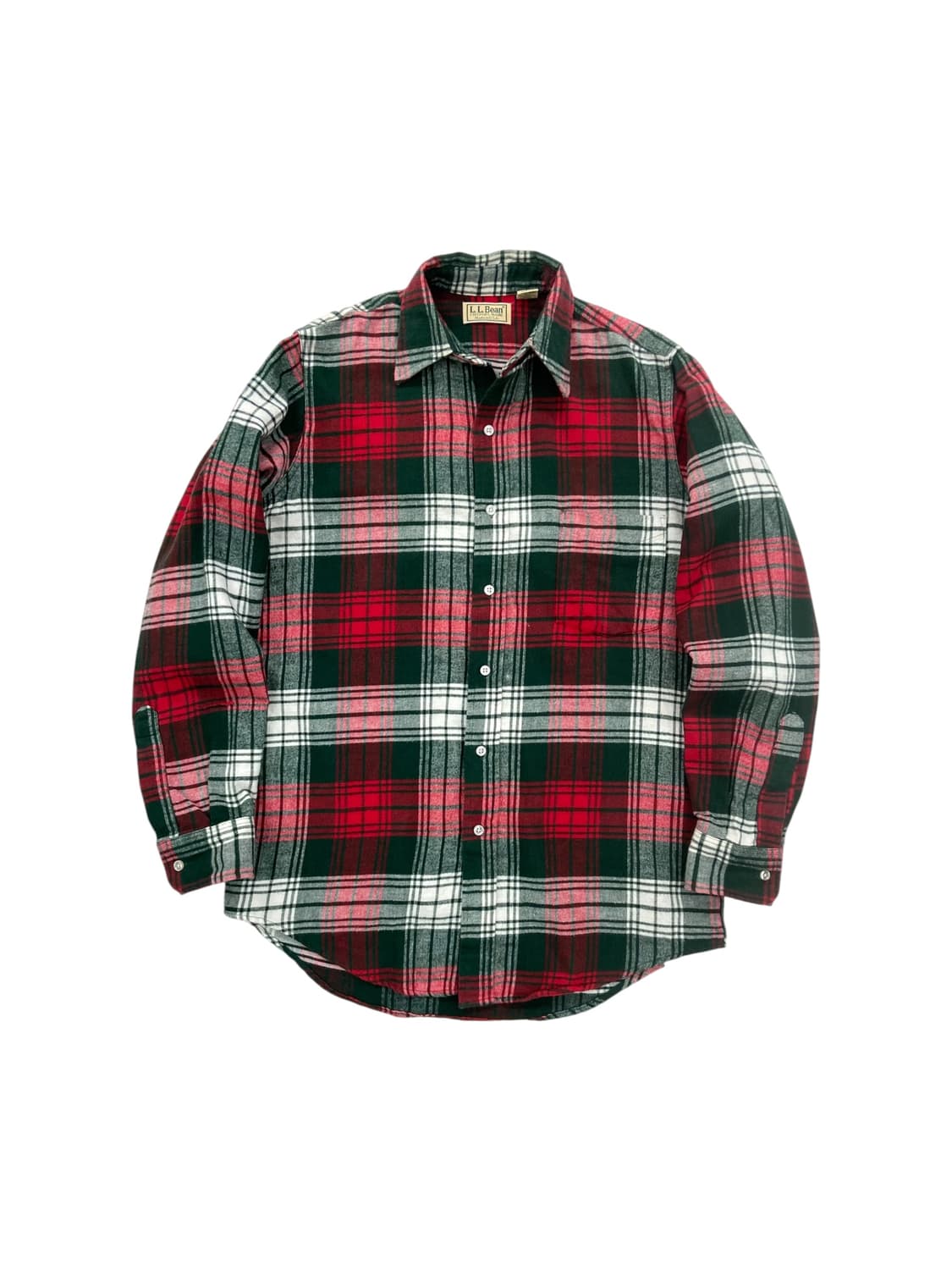 90's 엘엘빈 플란넬 체크 셔츠 상품이미지1