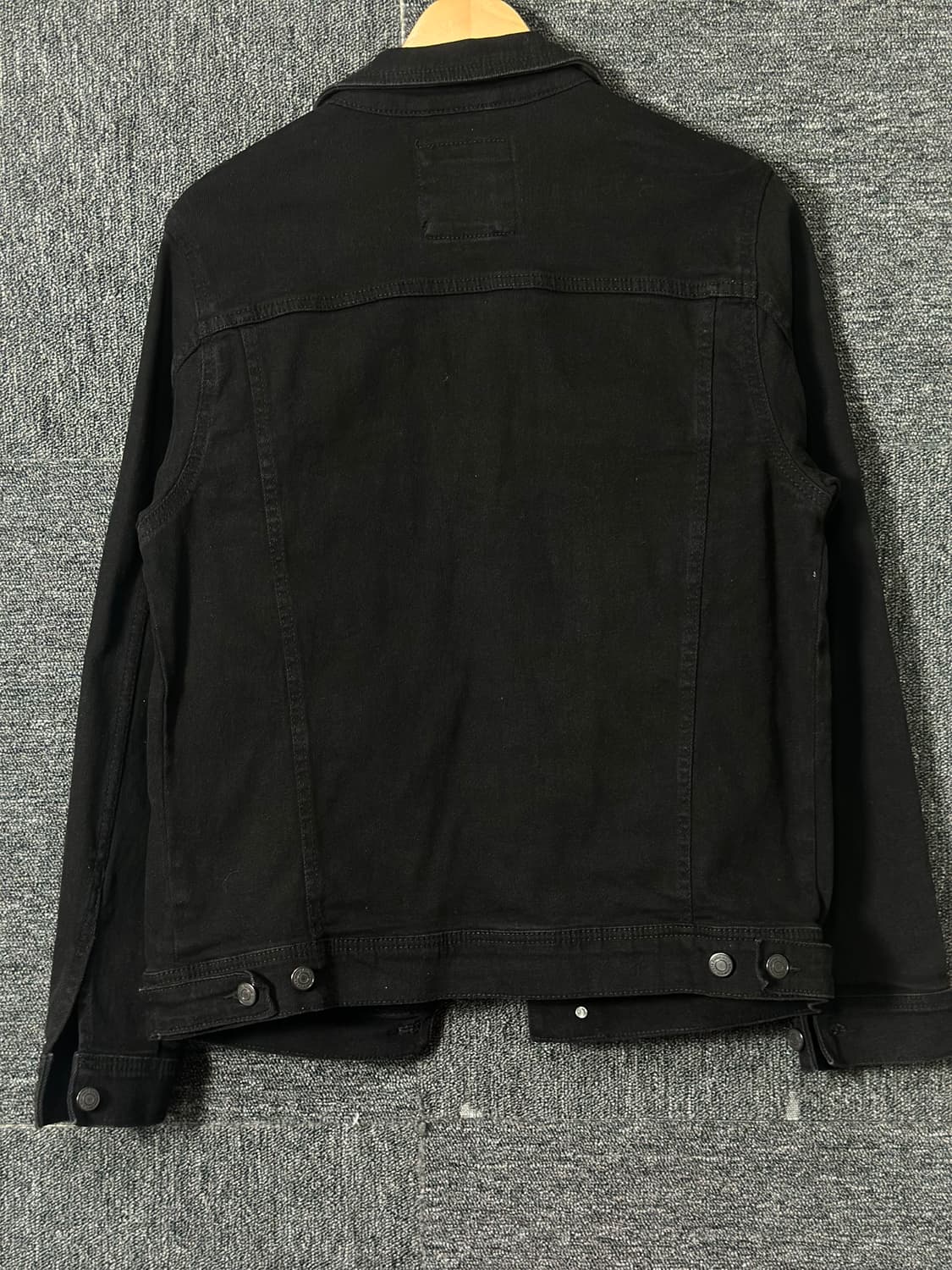 자라 블랙 데님 자켓 M 상품이미지2