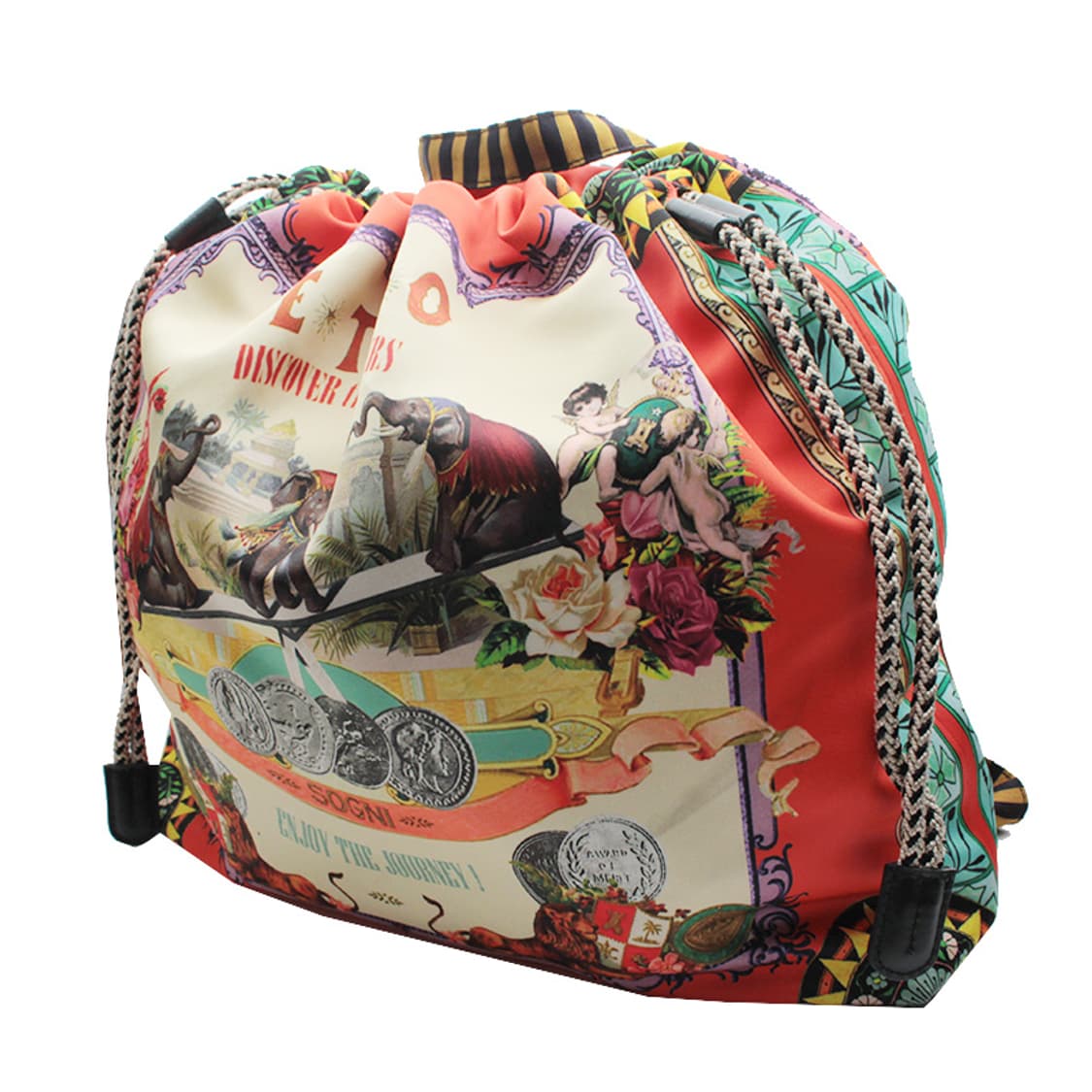 에트로 빈티지 프린트 새틴 백팩 상품이미지2