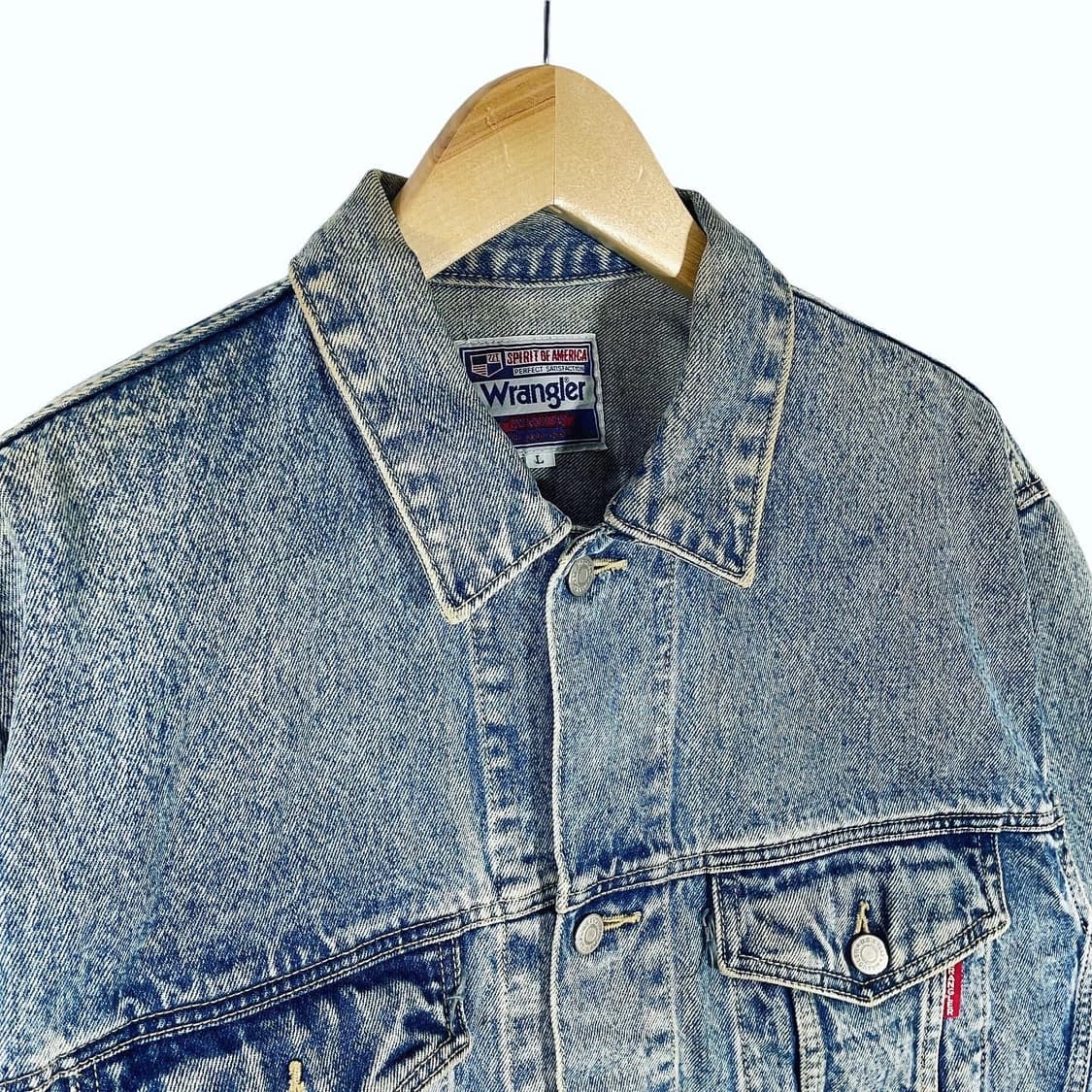 WRANGIER OVER DENIM JACKET 상품이미지2