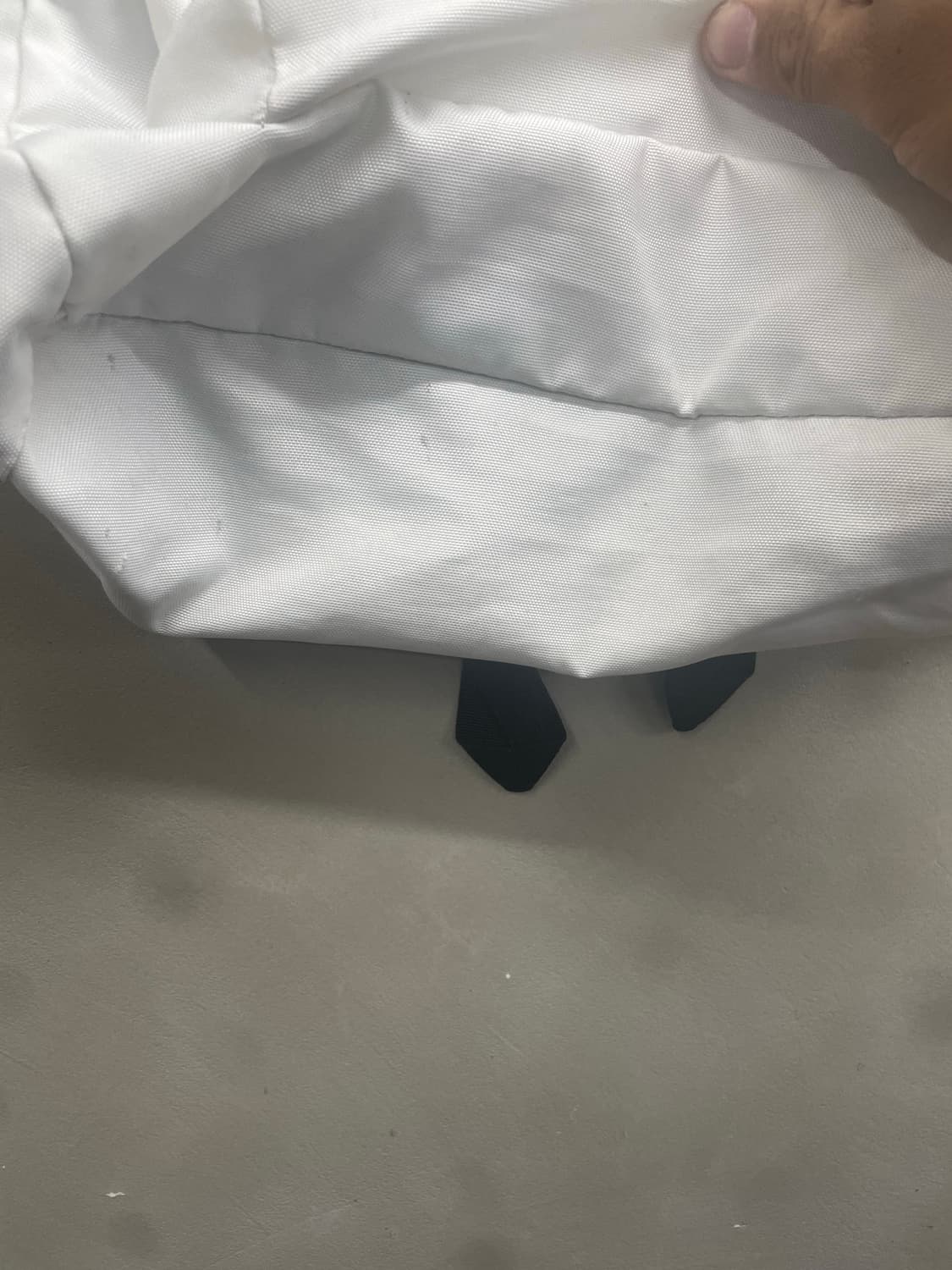 잔스포츠 흰색 백팩 가방 상품이미지4