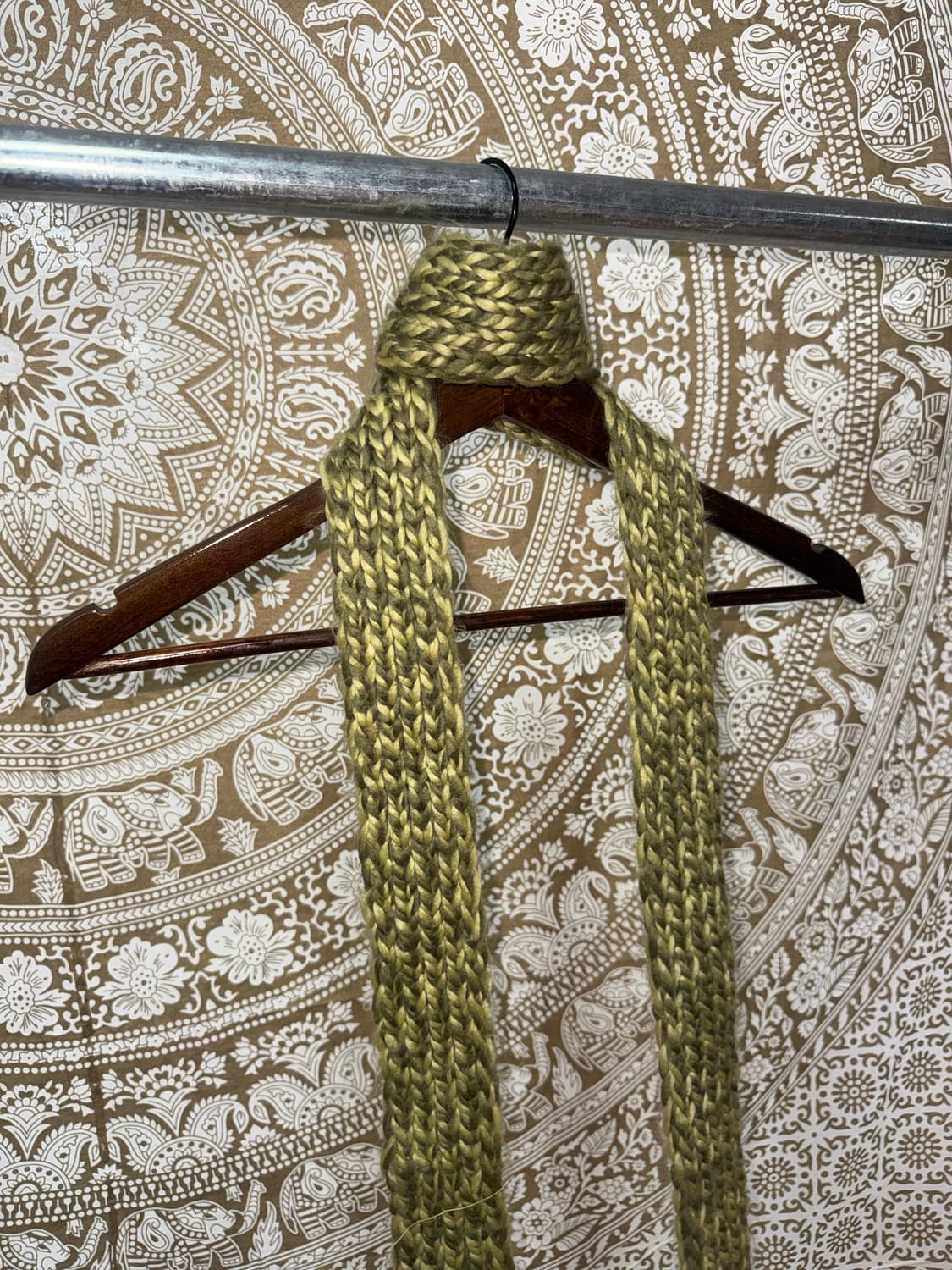 빈티지 그린 머플러 목도리  상품이미지3