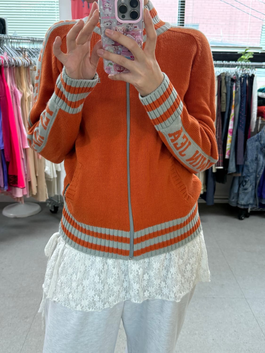 Edwin knit zipup 상품이미지2
