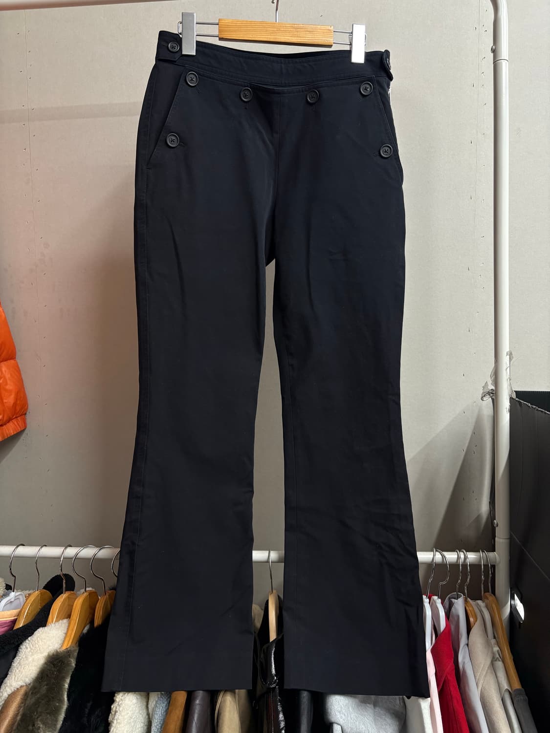 헐무트랭 아카이브 버튼 부츠컷 상품이미지1