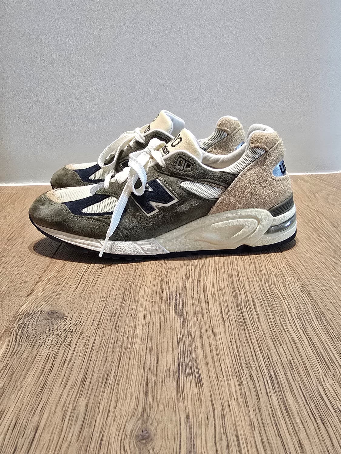 New Balance 990v2 Made in USA Olive 상품이미지2