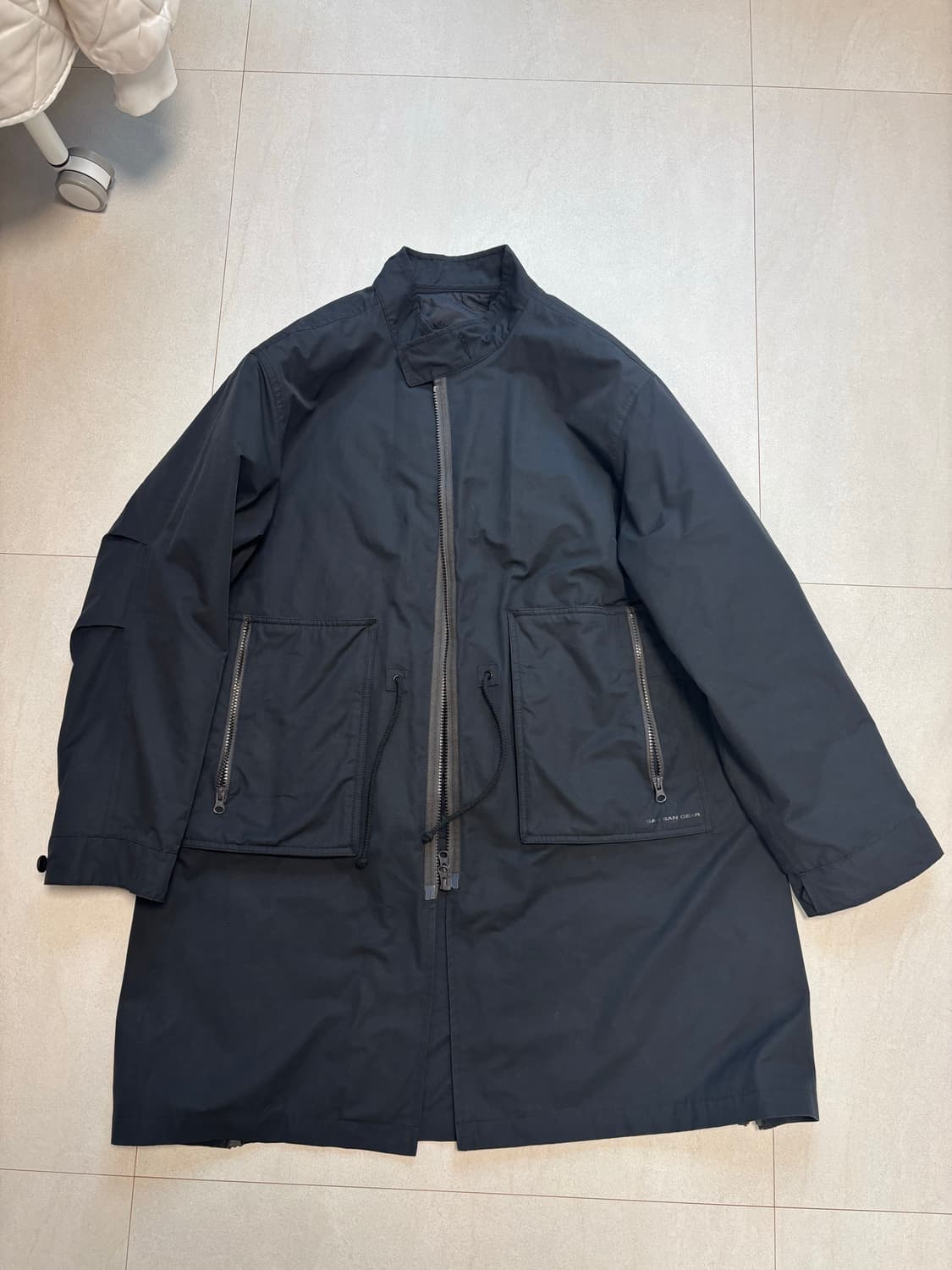 산산기어 필드 파카 ZIPPER FIELD PARKA [BLACK] 2 상품이미지3