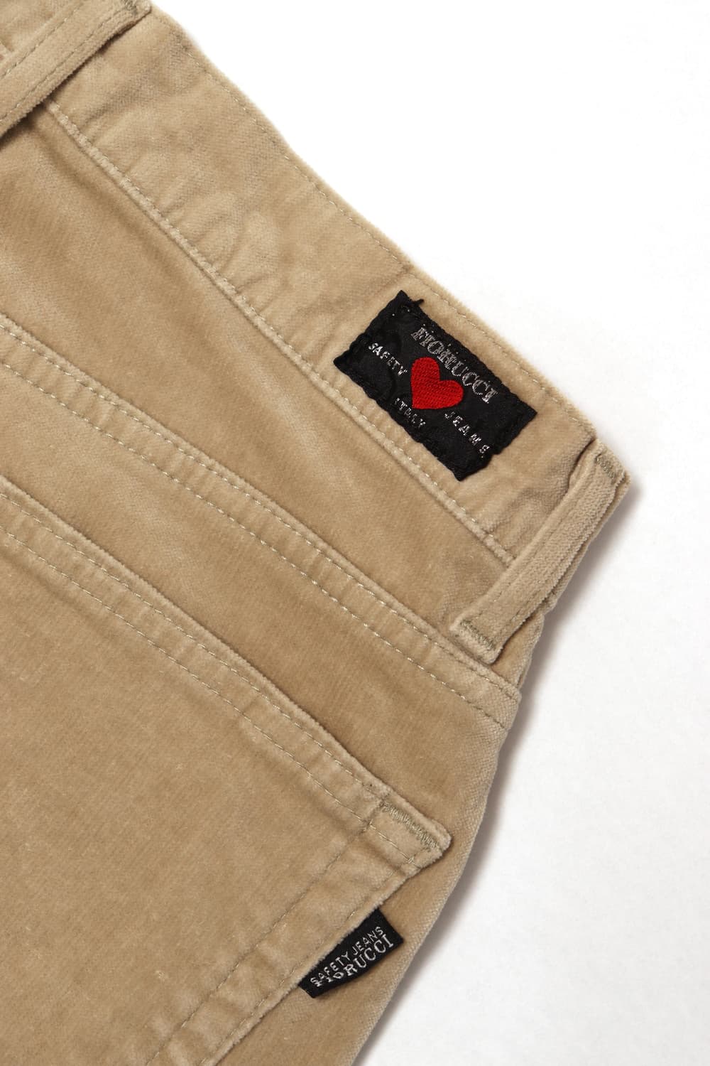 FIOHUCCI JP Made코듀로이 베이지 부츠컷 팬츠 women 26 상품이미지8