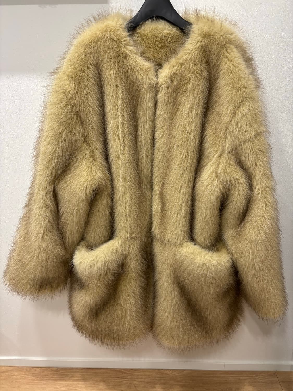 플리즈프로젝트 퍼 베이지 상품이미지3