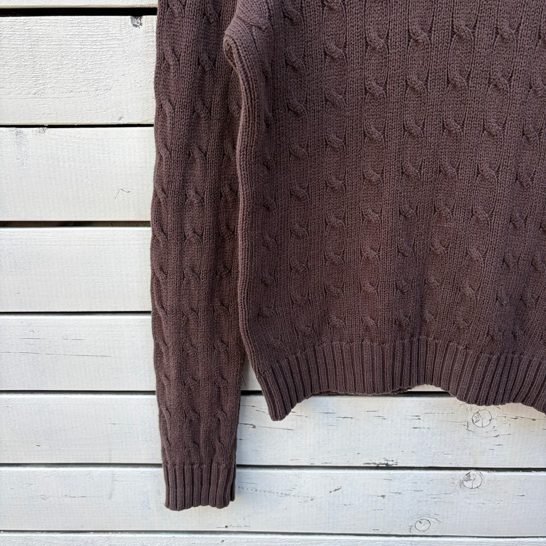 Polo 폴로 케이블 꽈배기 니트 상품이미지5