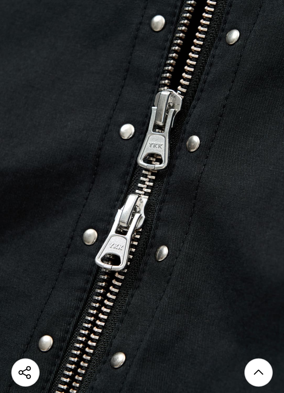 인사일런스 코튼 스터드 자켓 M 상품이미지8