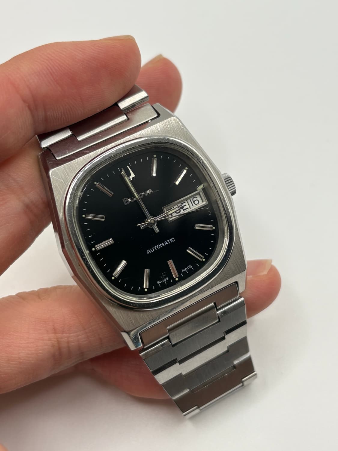80s Bulova 테레비 오토매틱 시계 상품이미지3