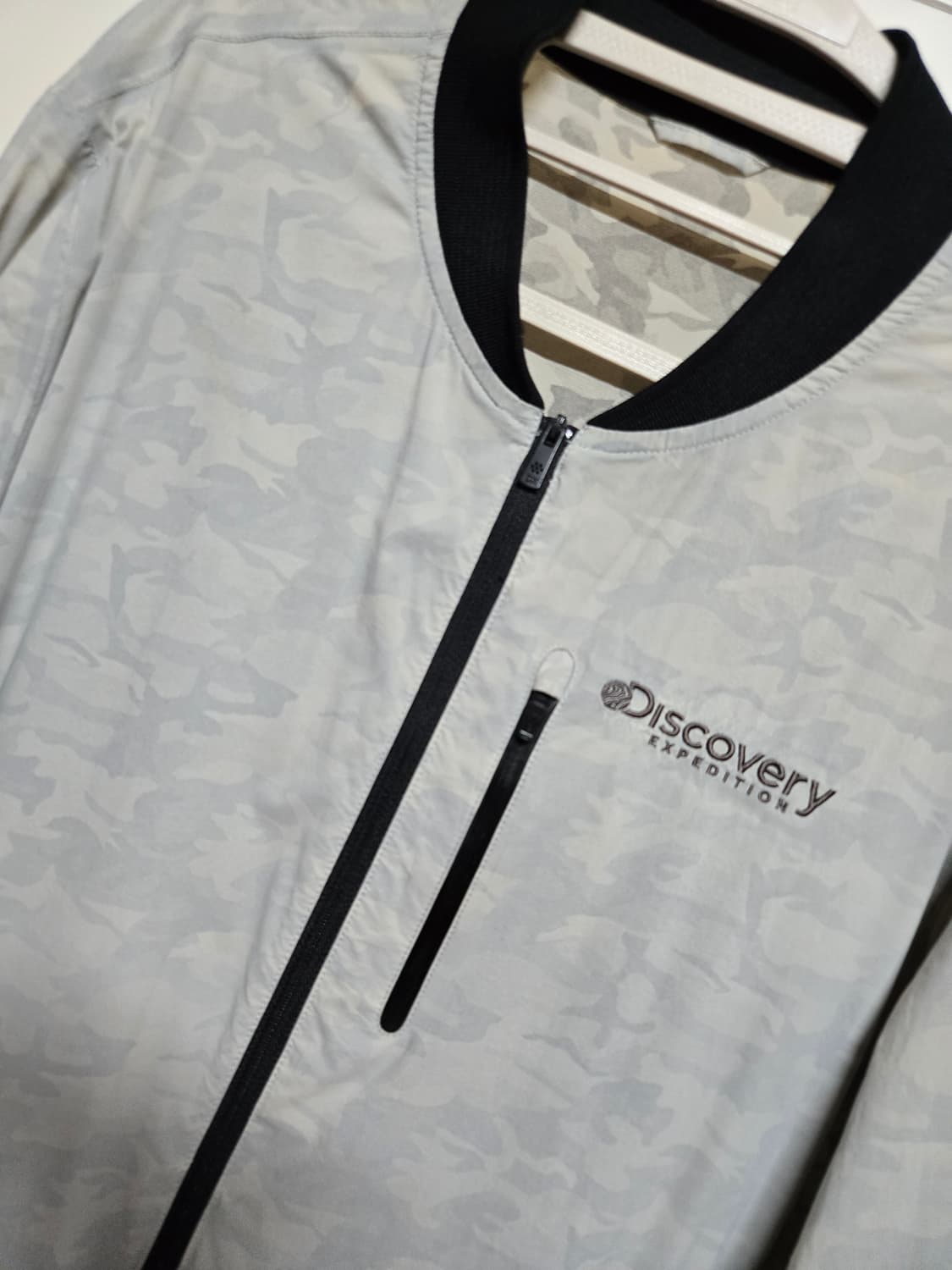 디스커버리 남성 카모 블루종 자켓 상품이미지1