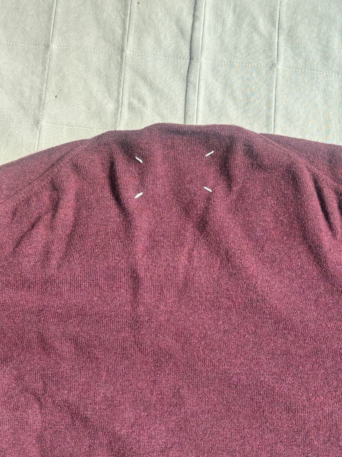 마르지엘라 버건디 니트 M 상품이미지4