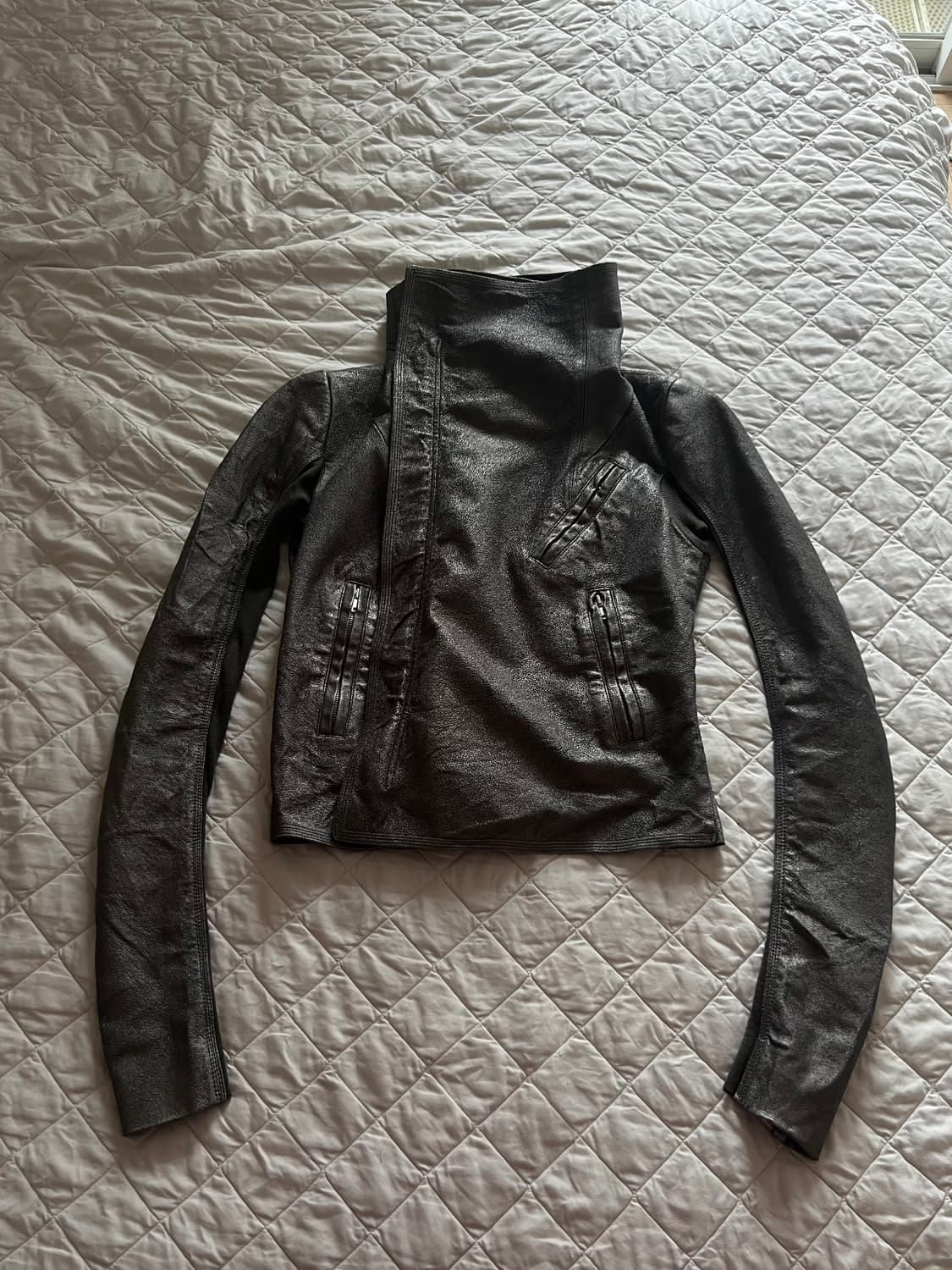 Rick Owen’s Archive Dark silver jacket  상품이미지2