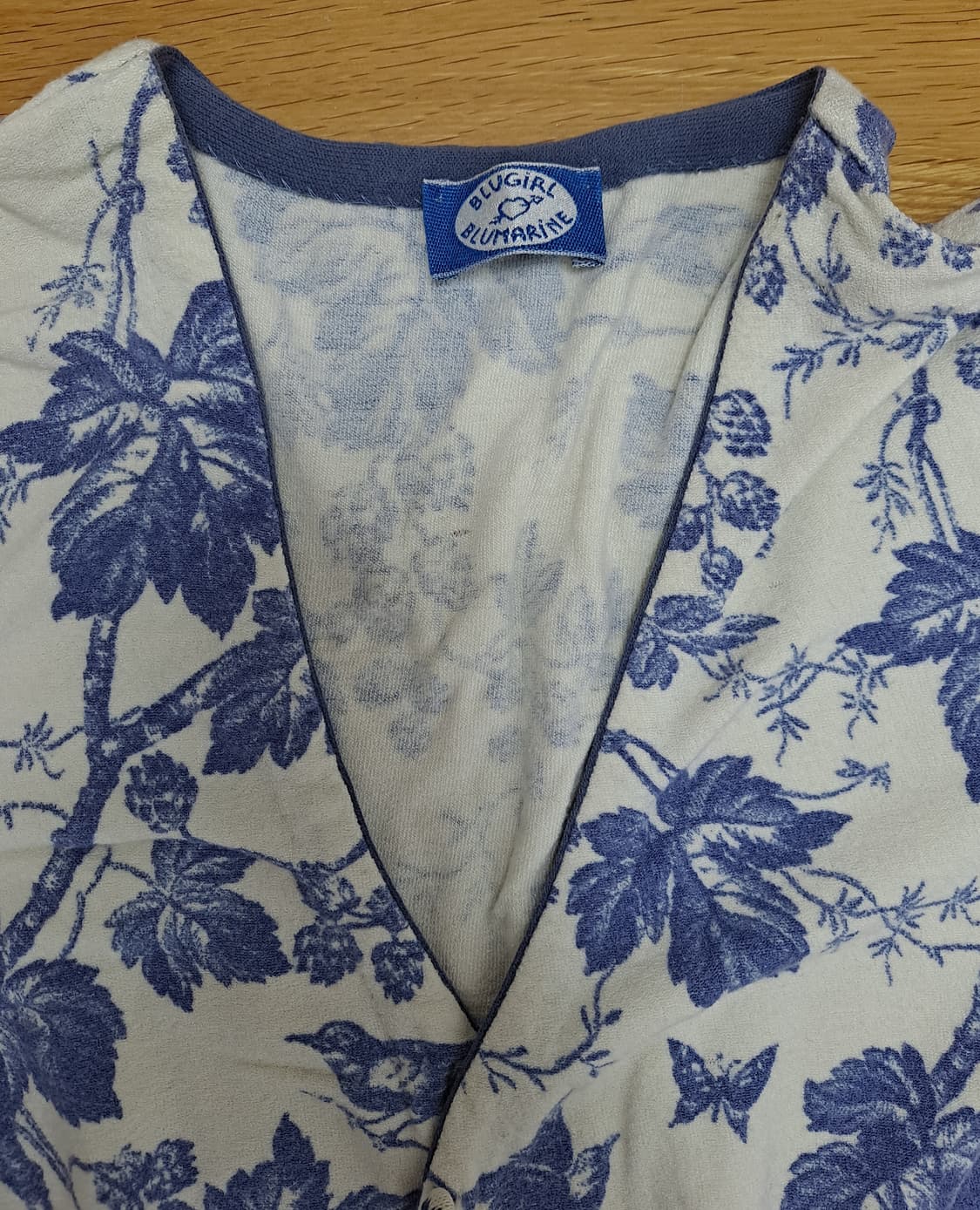 BLUGIRL BLUMARINE 프린트 가디건 S 상품이미지7