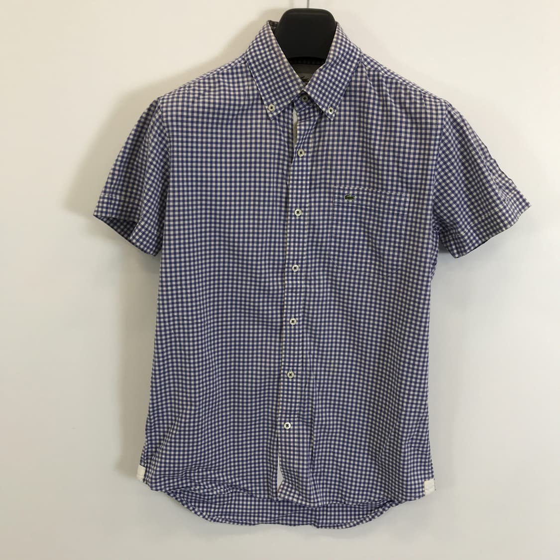 라코스테 반팔 깅엄체크셔츠 [40사이즈] 상품이미지1