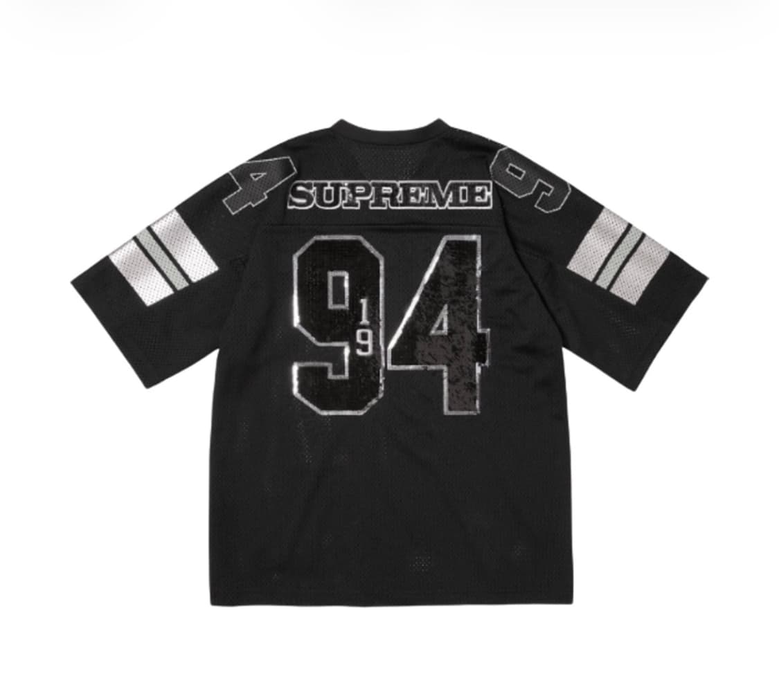 25fw 슈프림 시퀸 풋볼 져지 상품이미지3