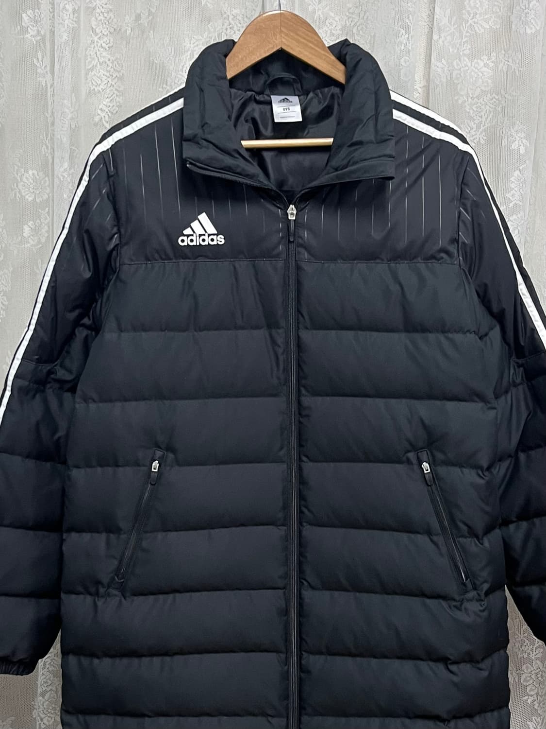 M) 아디다스 덕다운 롱패딩 블랙 상품이미지3