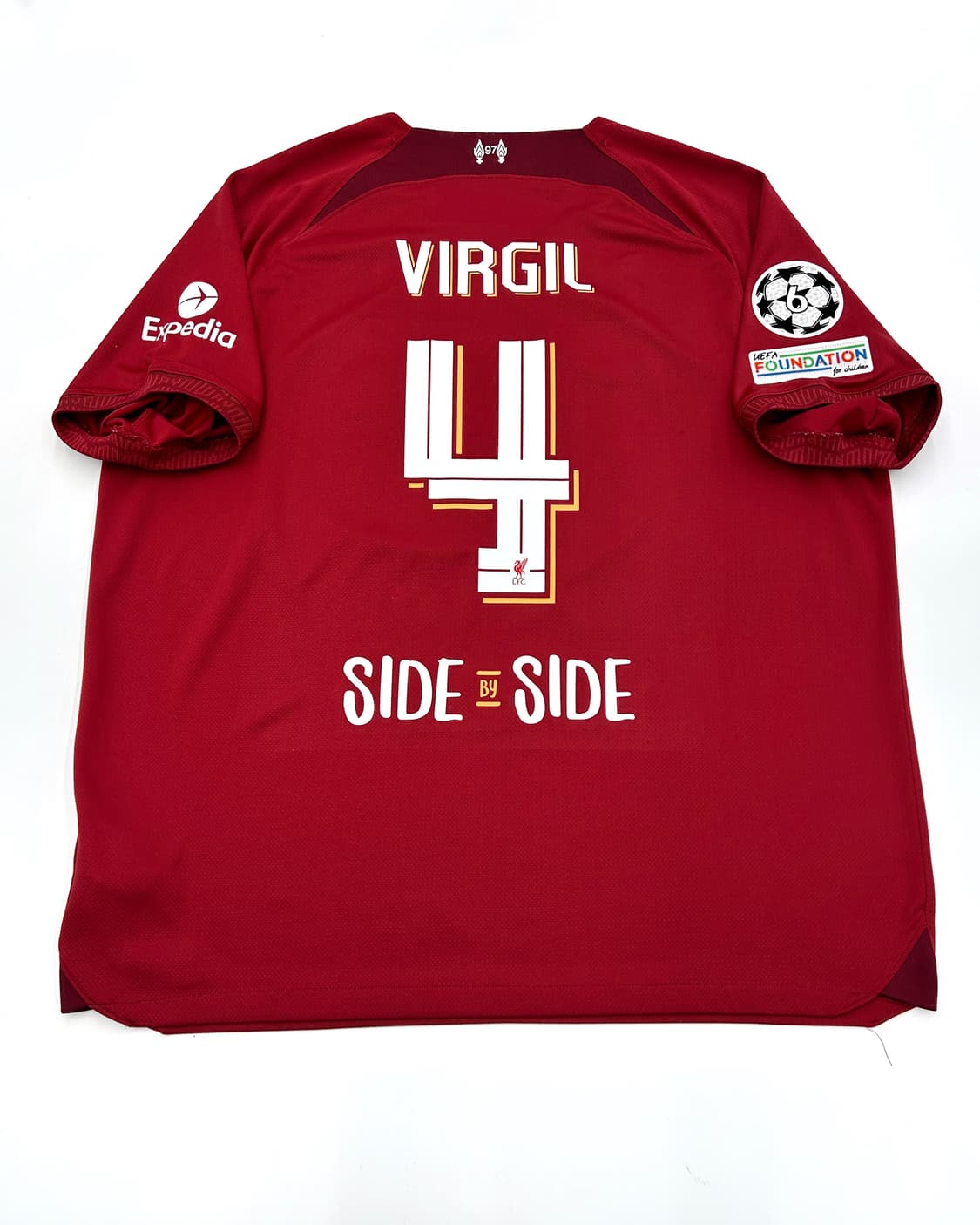 나이키 22-23 리버풀 홈 챔스킷 버질 반 다이크 상품이미지2