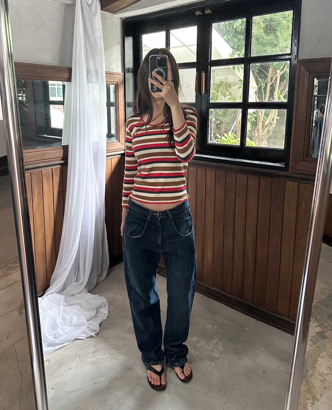 AIGLE stripe tee 상품이미지1