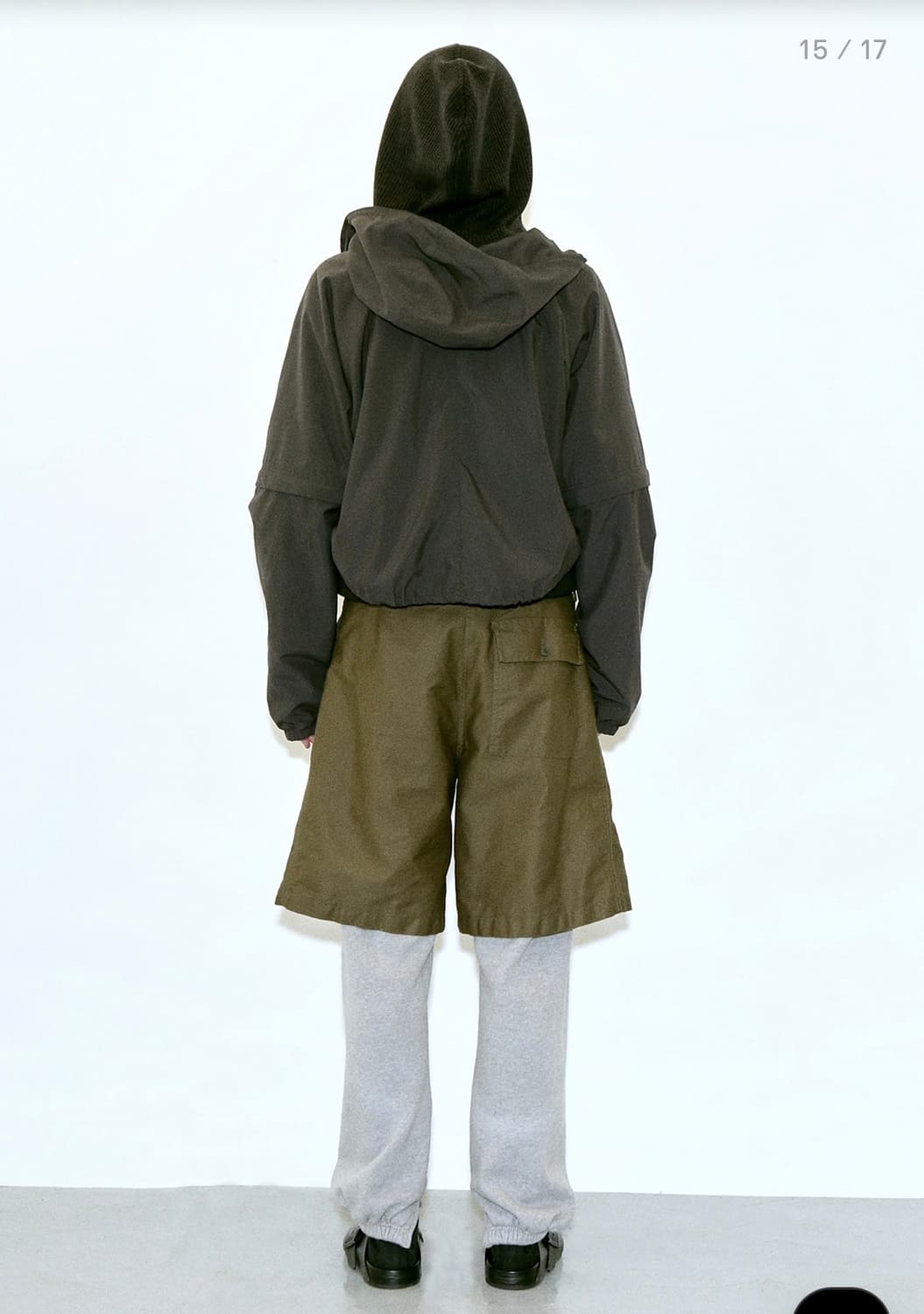 StandAlone cropped nylon parka 상품이미지2
