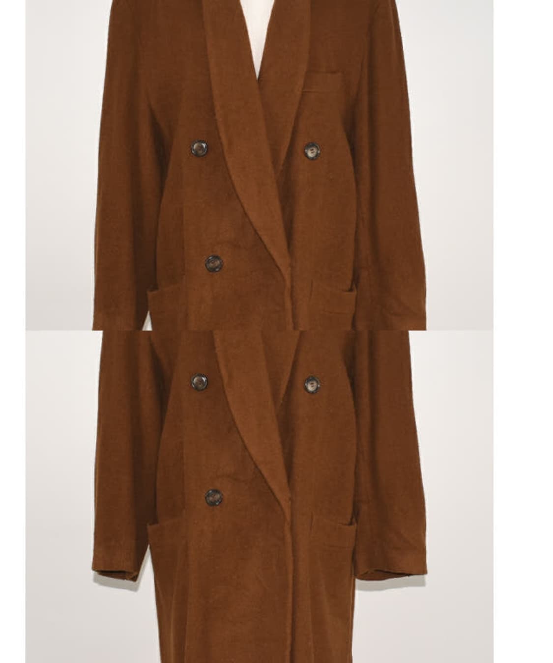 CLE des ZONES 빈티지 롱코트 상품이미지2