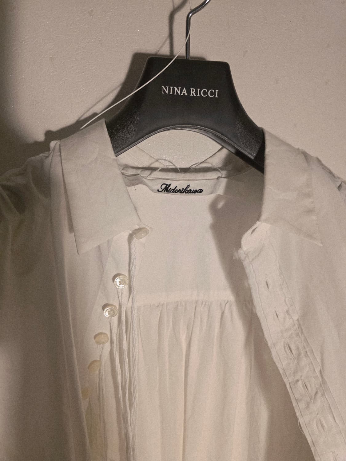 Midorikawa button fringe detail shirt 상품이미지9
