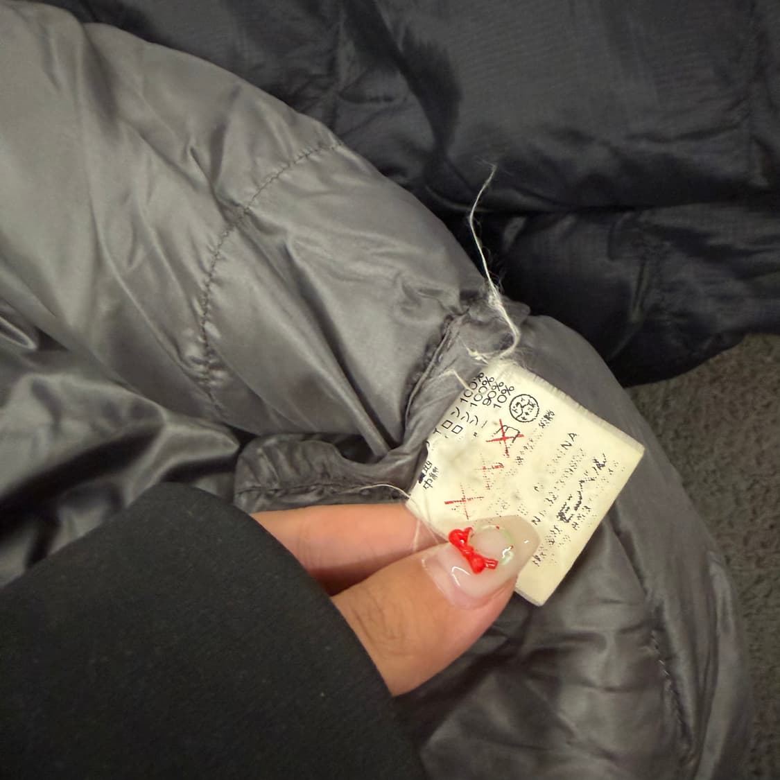 [ 정품/XL ] 몽벨 블랙 패딩 상품이미지6