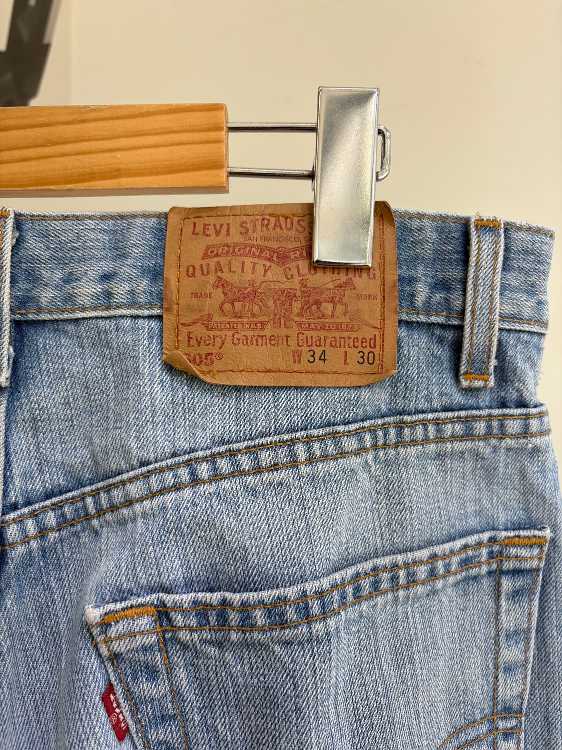 00's LEVIS 505 (Made in USA) 데님팬츠 상품이미지6