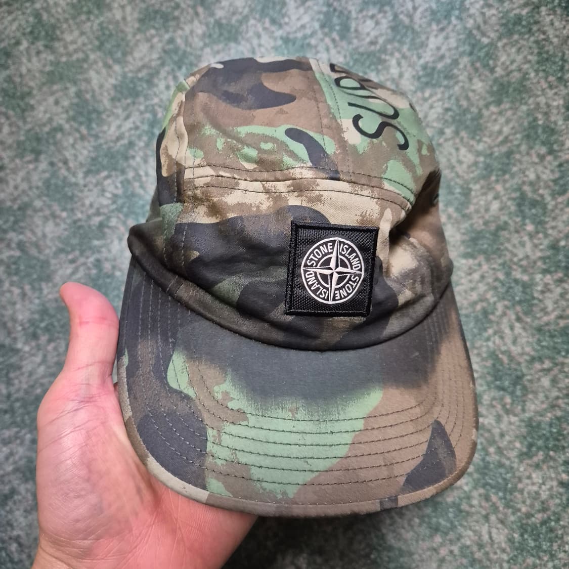 14fw 슈프림 스톤아일랜드 카모캡 상품이미지1