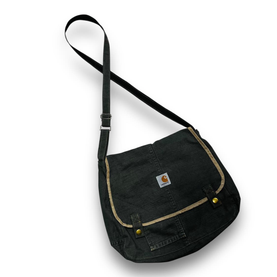 칼하트 리메이크 빈티지 캔버스 크로스백 상품이미지3