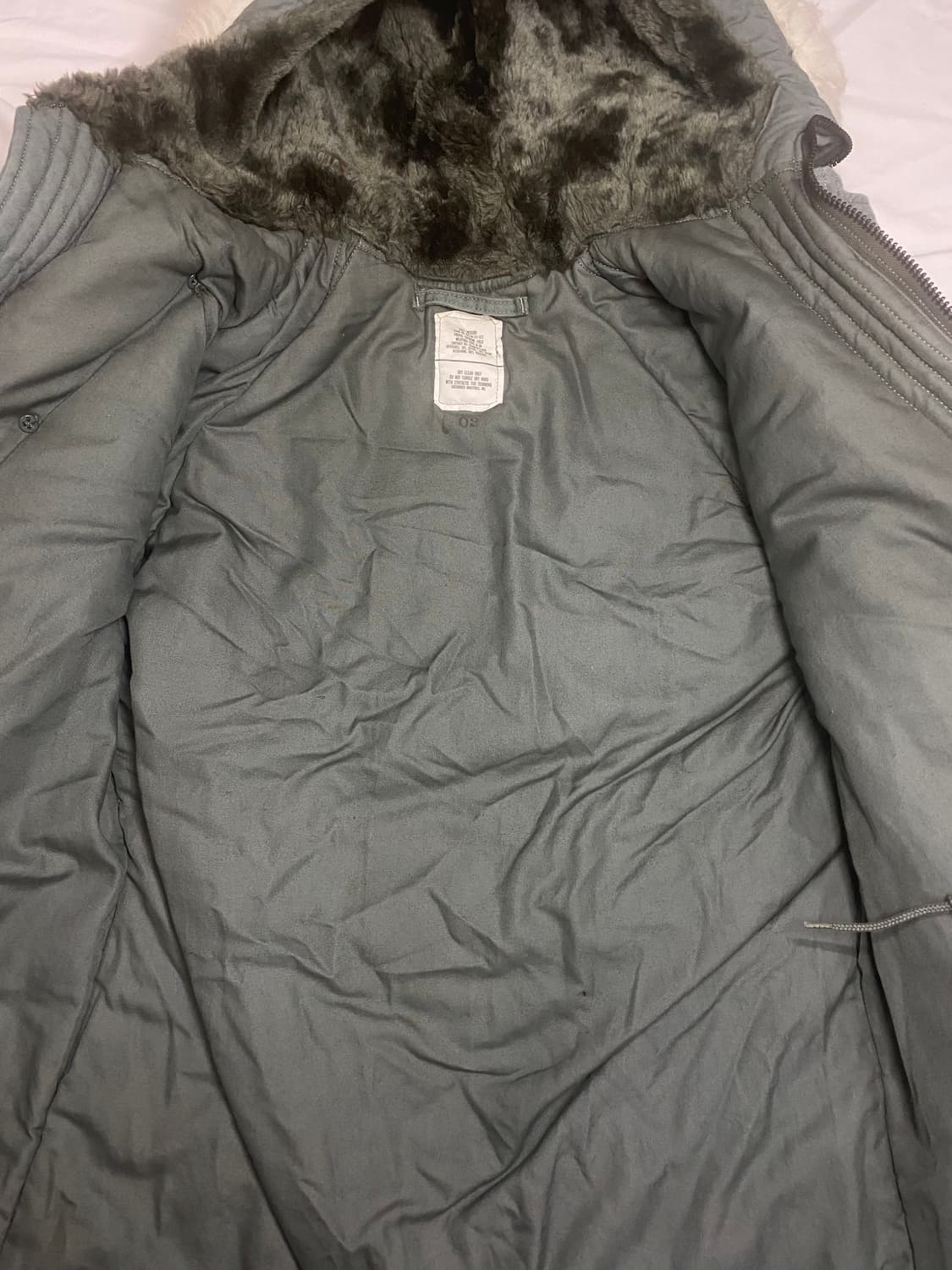 90s usa오리지널 n3b green brier m사이즈 100~105 상품이미지5