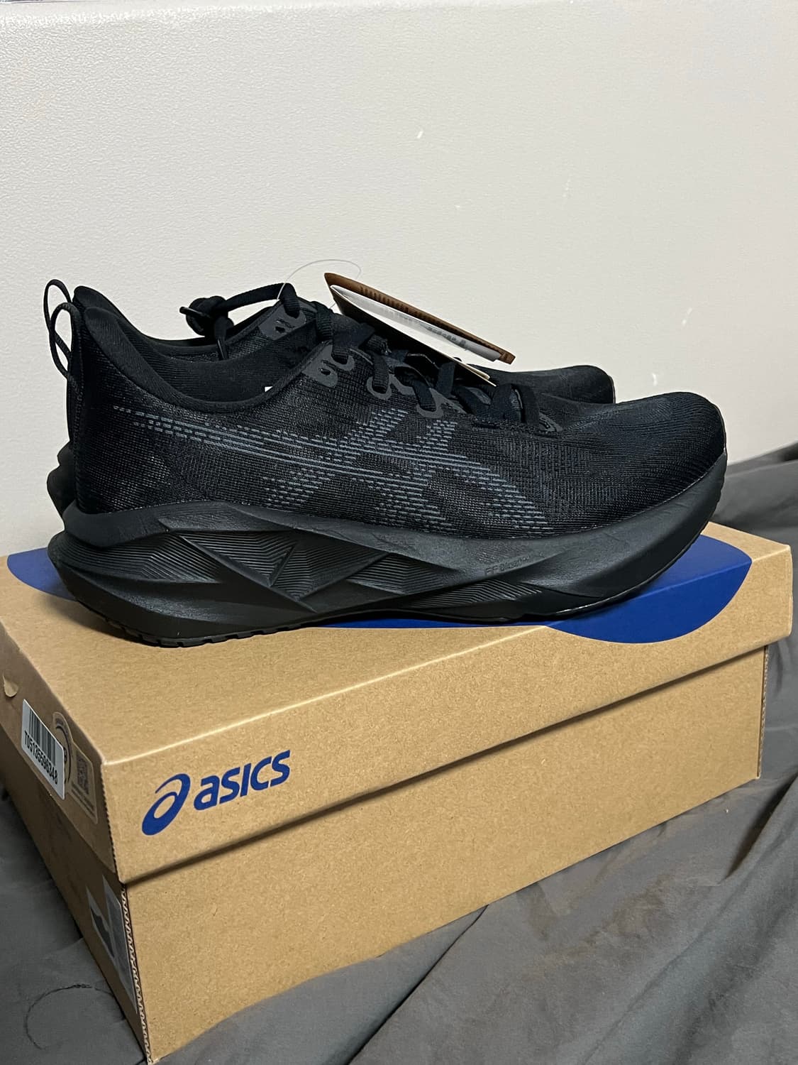 (255) 아식스 노바블라스트5 블랙 새상품 상품이미지1