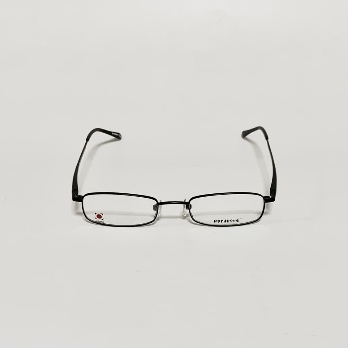924 데드스탁 빈티지안경 경량 블랙 사각 안경 스몰 미니멀 메탈 프레임 상품이미지2