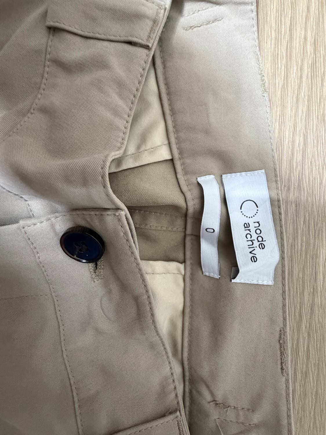 노드아카이브 와이드 치노팬츠 상품이미지3