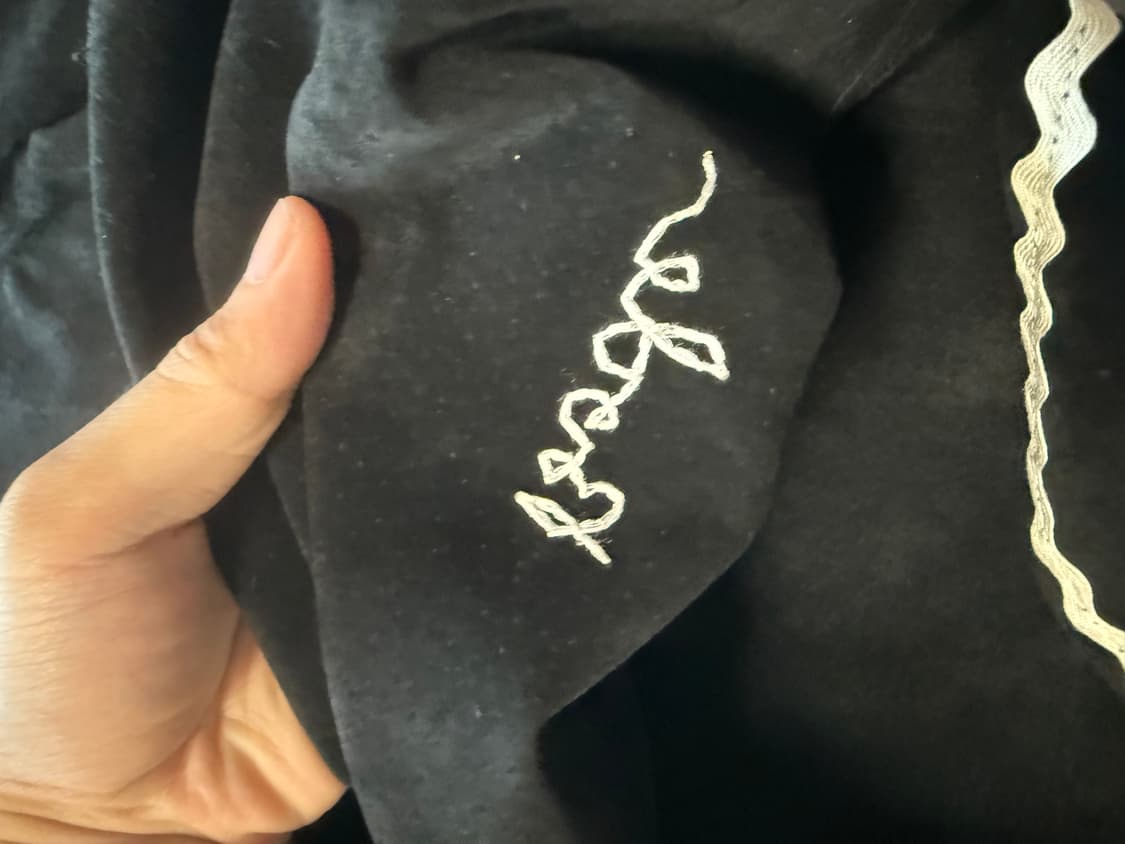 (L/XL) BODE 보디 Rick Rack 100% 스웨이드 자켓 상품이미지4