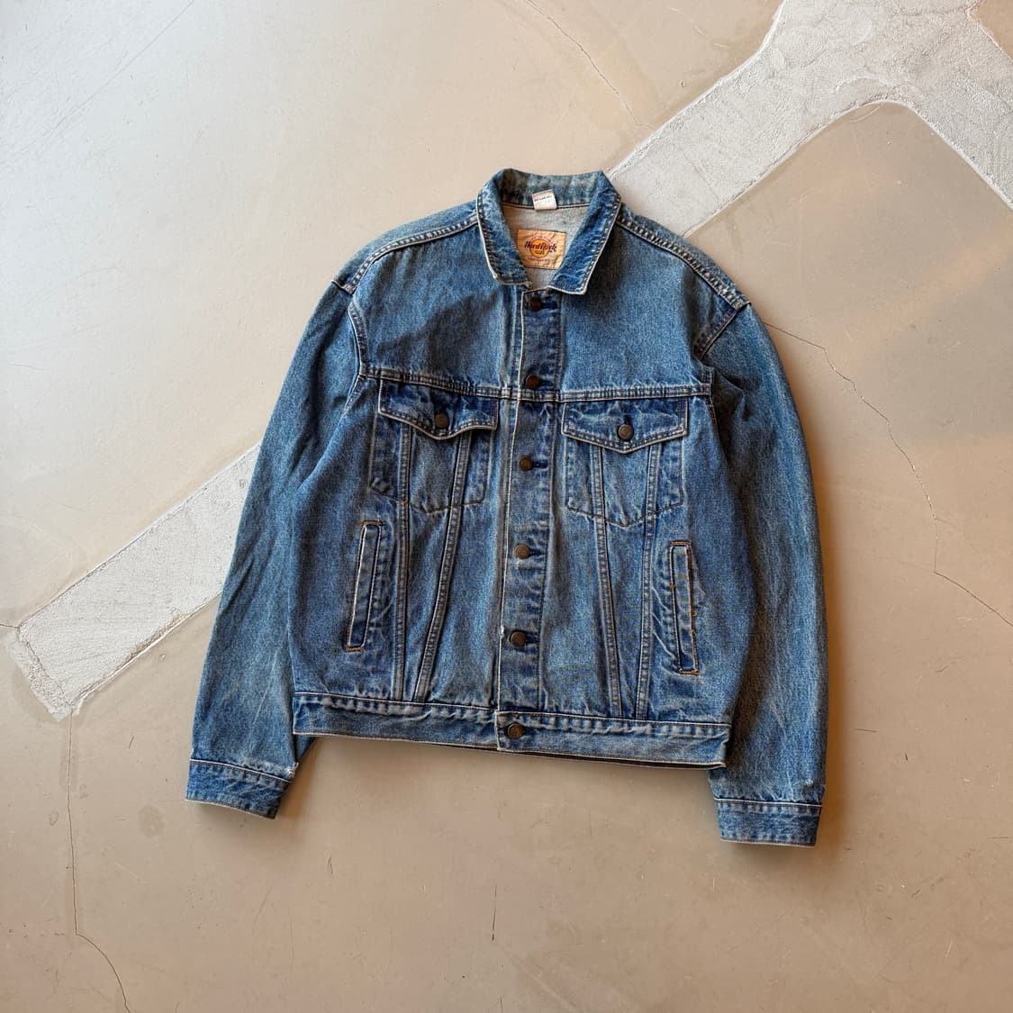 하드 락 카페 워싱턴 D.C 데님 트러커 자켓 상품이미지2