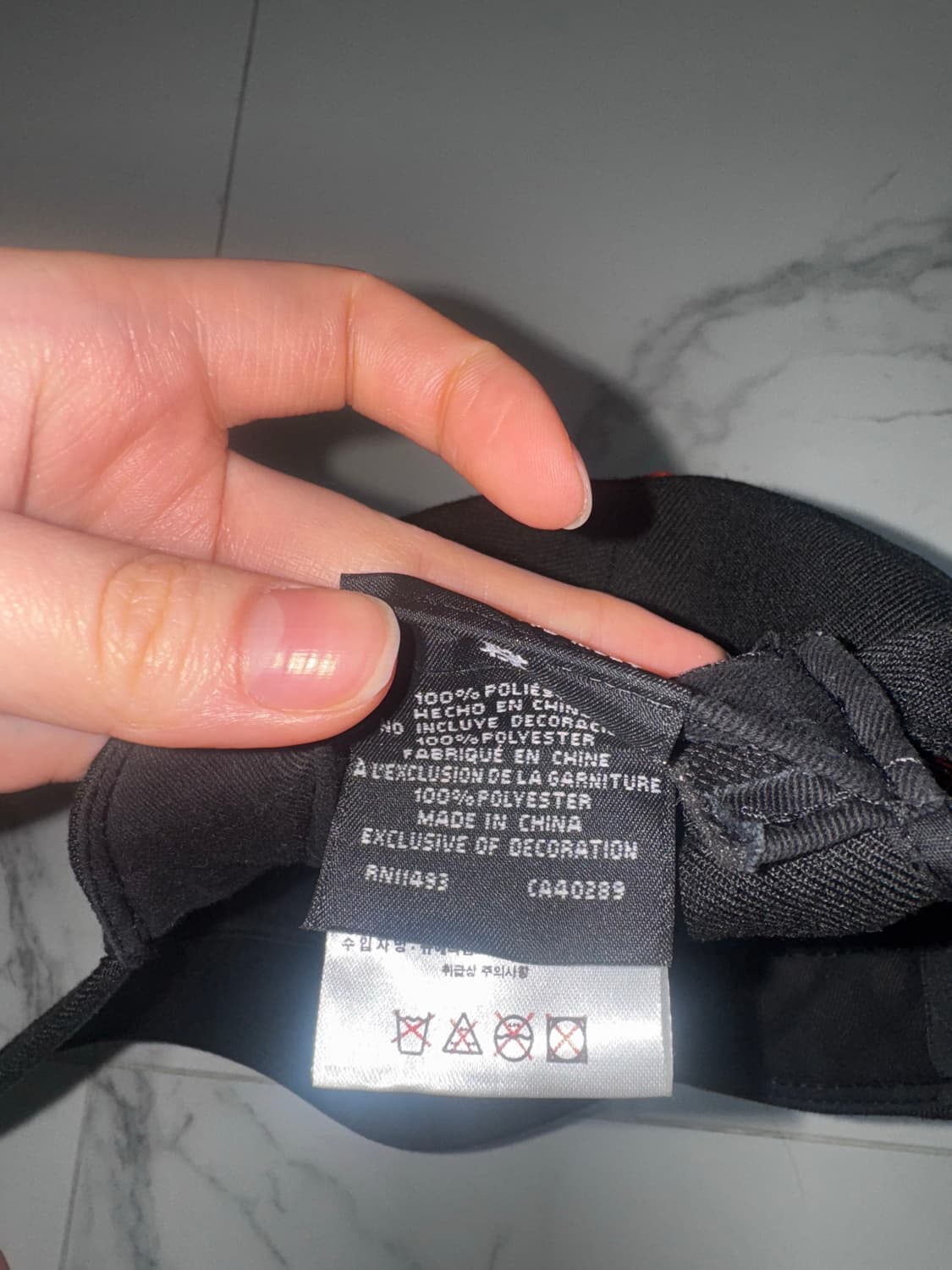 뉴에라 블랙오렌지 캡모자 상품이미지3