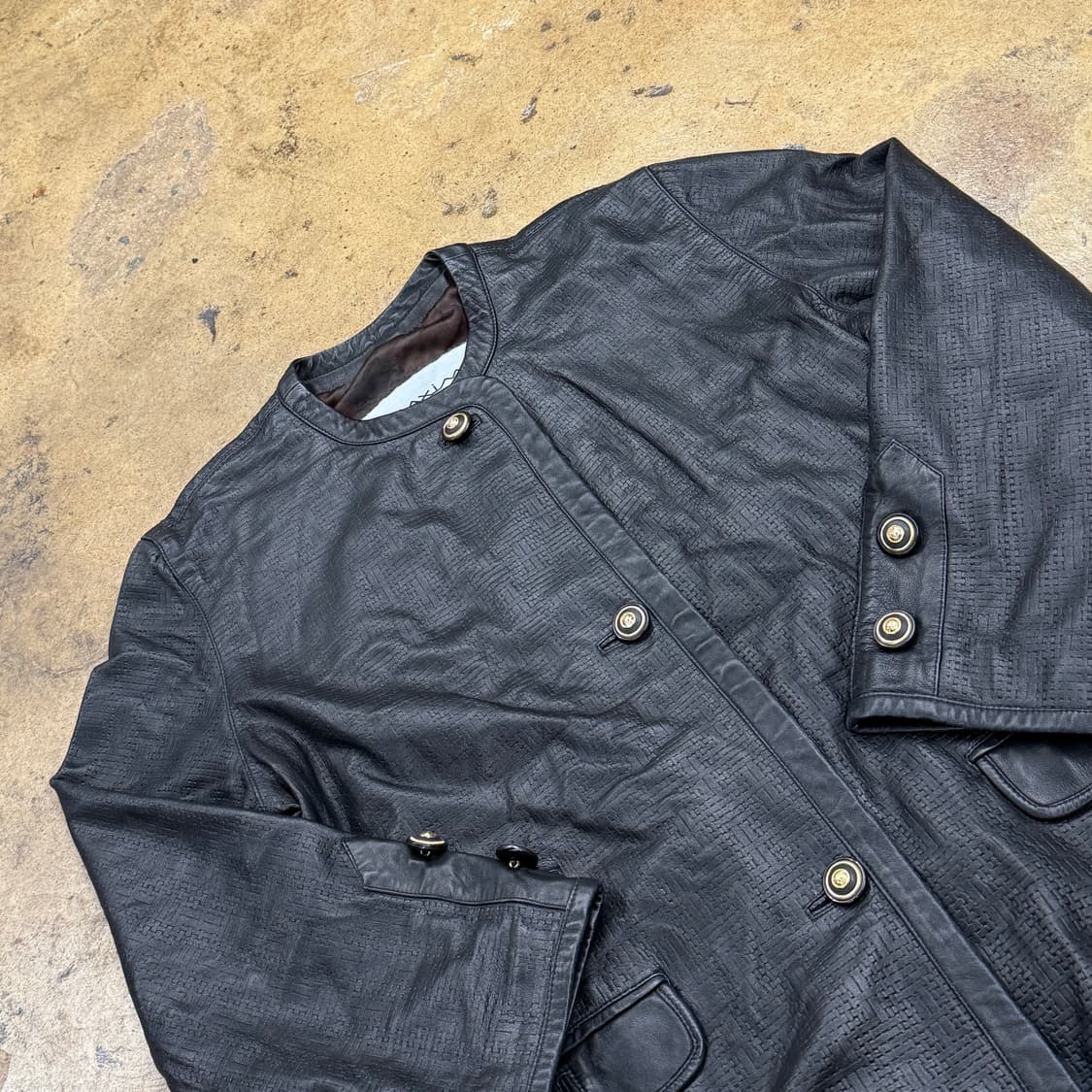 [정품/44] Maxime 빈티지 가죽 자켓 b14 상품이미지1