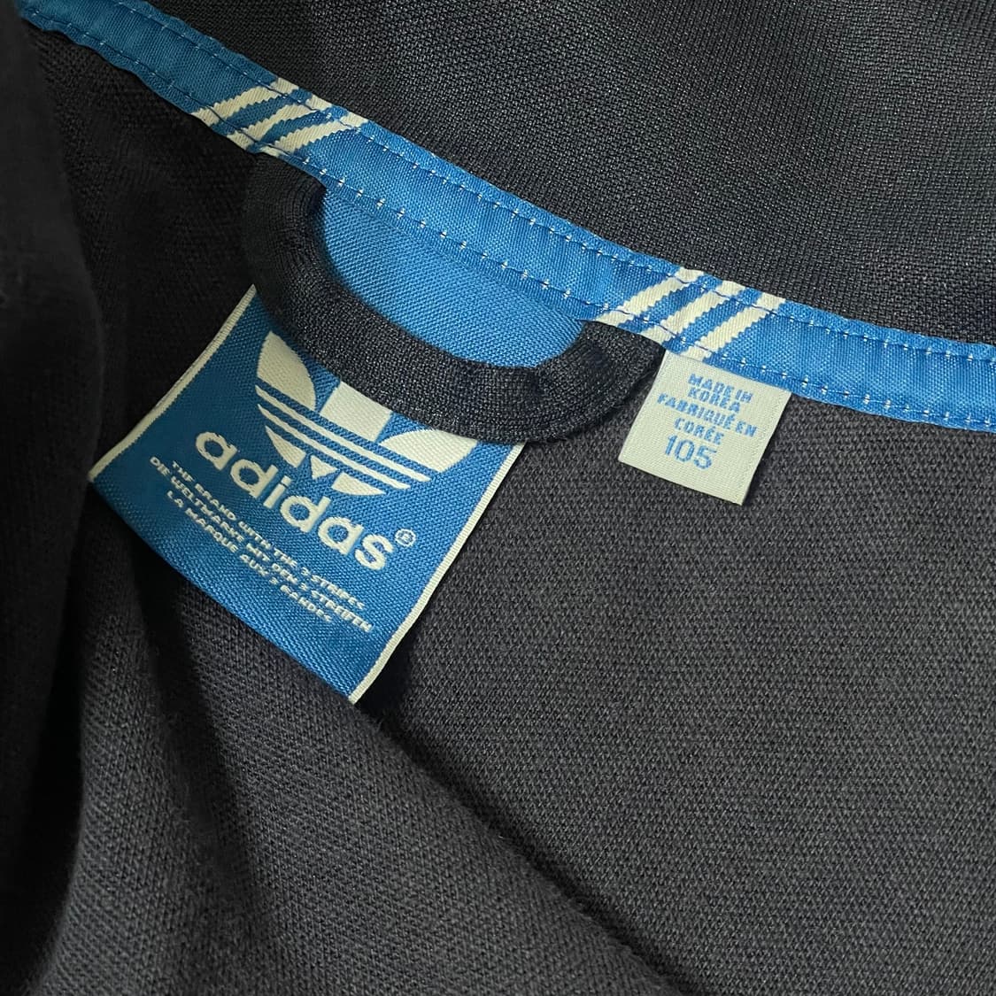 아디다스 네이비 유로파 105 트랙탑 져지 상품이미지7