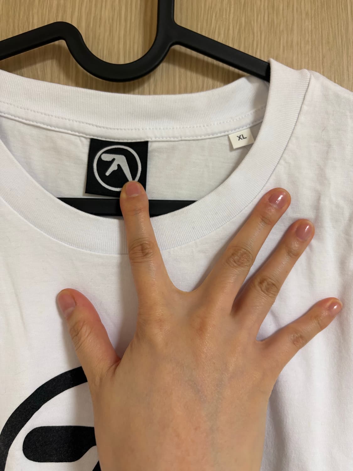 Aphex Twin 에이펙스 트윈 반팔 화이트 XL 상품이미지3