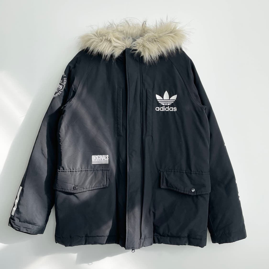 F1 아디다스 오리지널스 로고 덕 다운 자켓 105사이즈 상품이미지1