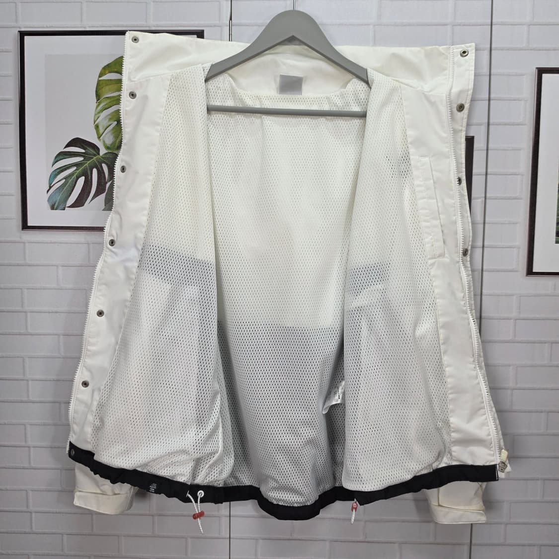 PUMA 푸마 우븐 후드 자켓 바람막이 점퍼 집업 S사이즈 상품이미지8