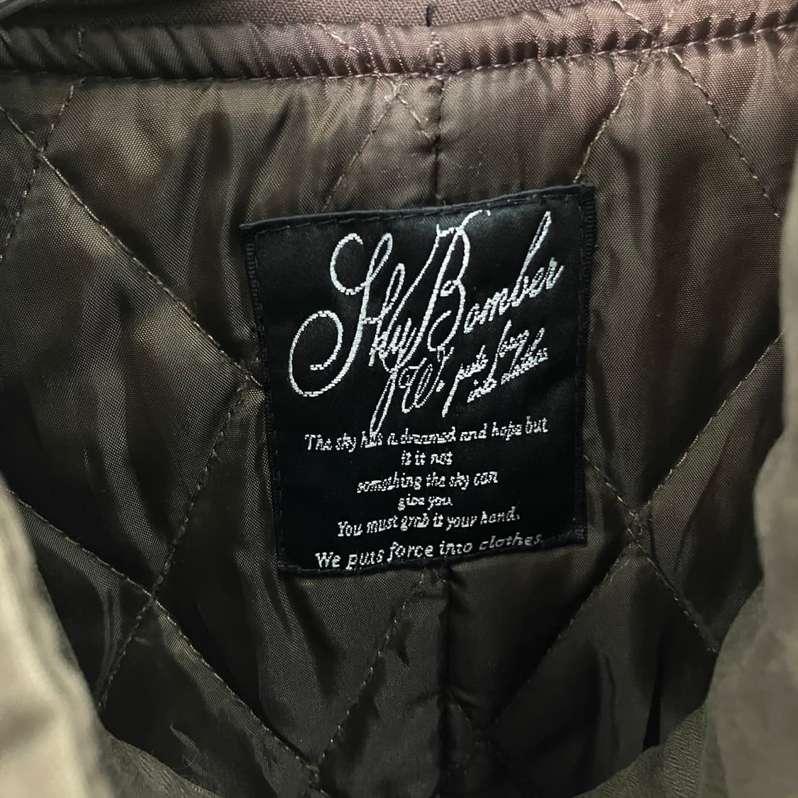 JPN VTG 빈티지 밀리터리 봄버 자켓 M 상품이미지3