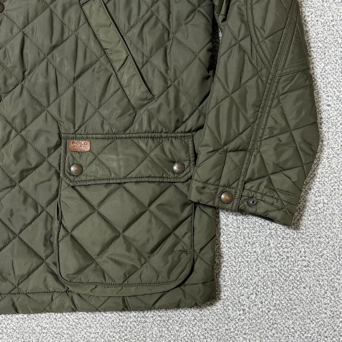 폴로 랄프로렌 퀄팅 자켓 남성용 L 상품이미지6